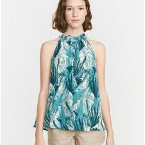 Amour Vert Zola Top Riviera Palm Small NWT